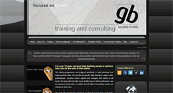 Desktop Screenshot of gbtraining.com