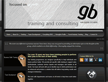 Tablet Screenshot of gbtraining.com